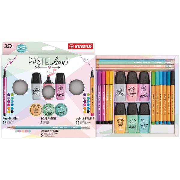 Paniate - Set Stabilo Pastel Collection